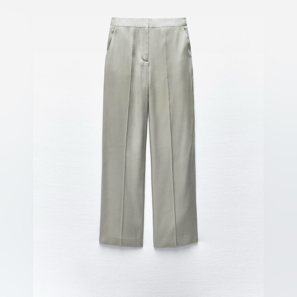 ZARA METALLIC PANTS - Picture 5 of 6